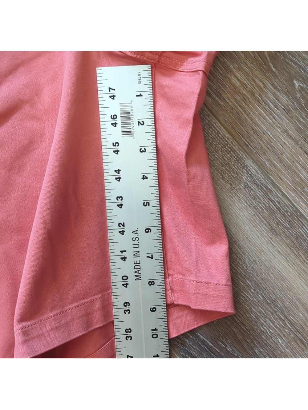 L.L.Bean Women’s Pink Chino Shorts Size 18 Reg 9" Inseam Stretch Pockets Y2K - Picture 6 of 10